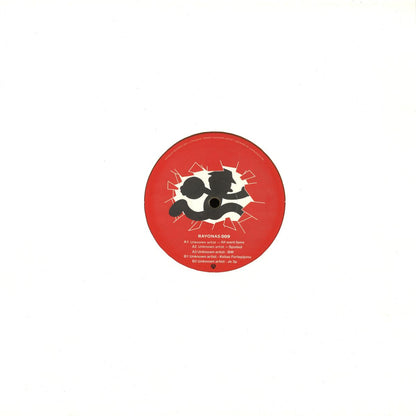 Back of Vinyl Future's Rayonas 009 vinyl record by Unknown Artist, featuring the album's printed label and black vinyl.