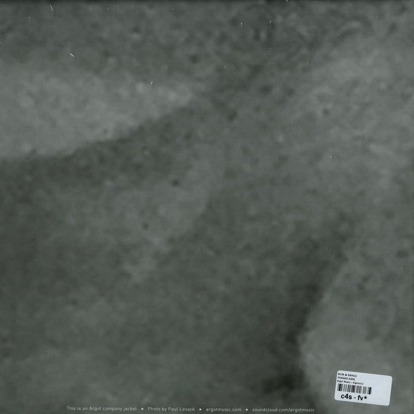 OLIN, SAVILE – THANKS, KARL