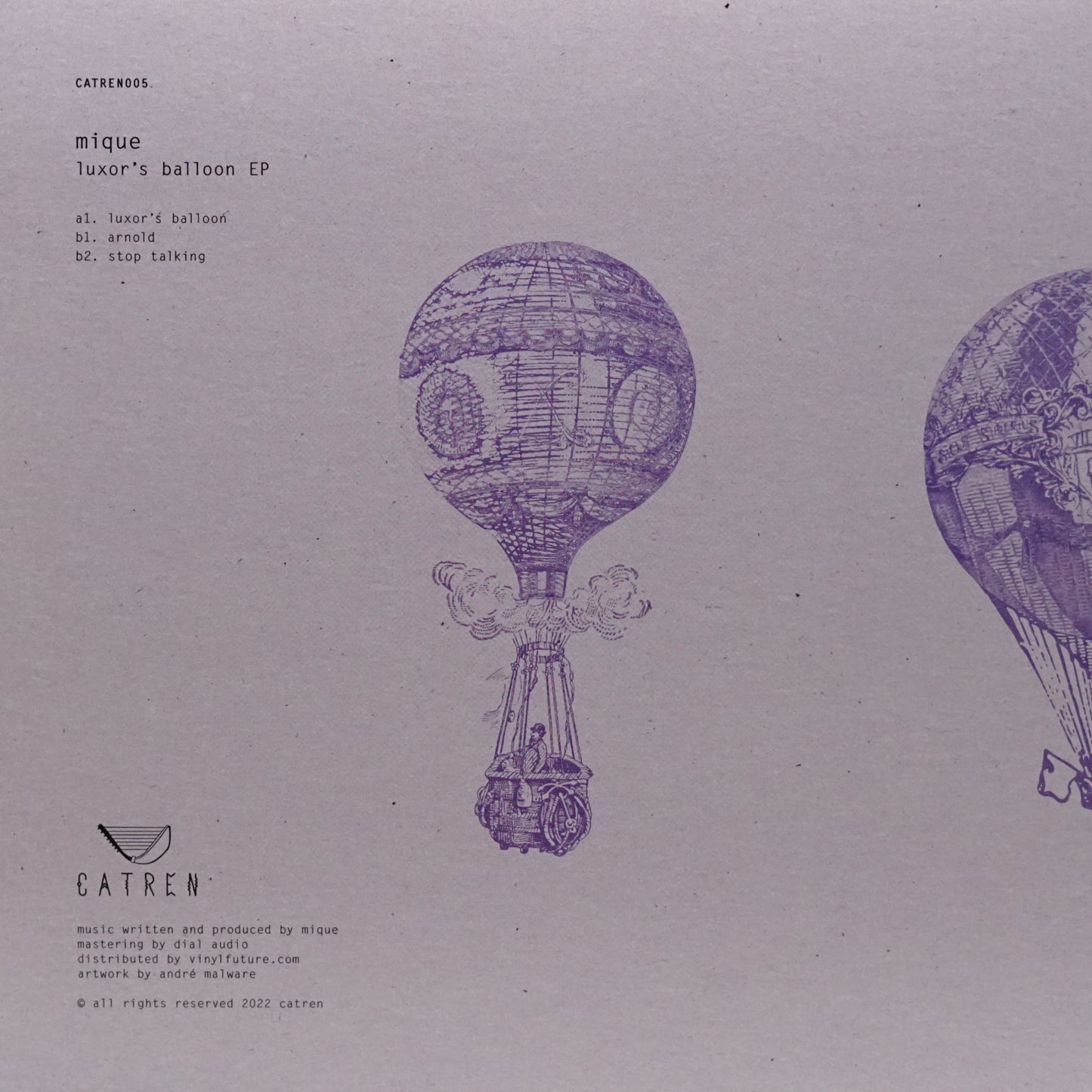 MIQUE – LUXOR'S BALLOON EP