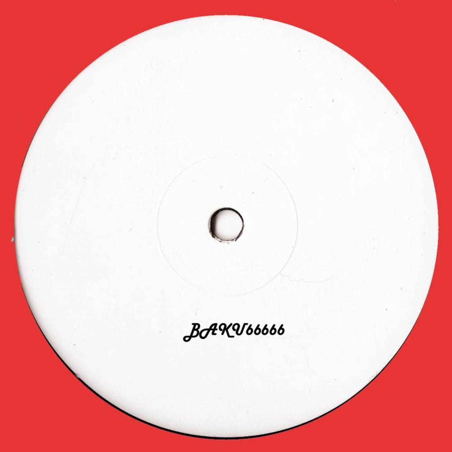 Decks BAKU vinyl record with colorful album art, showcasing the back cover design and vibrant graphics.