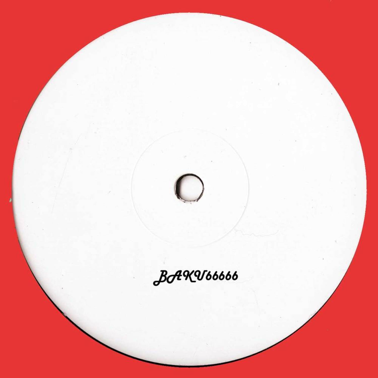 Decks BAKU vinyl record with colorful album art, showcasing the back cover design and vibrant graphics.