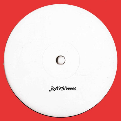 Decks BAKU vinyl record with colorful album art, showcasing the back cover design and vibrant graphics.
