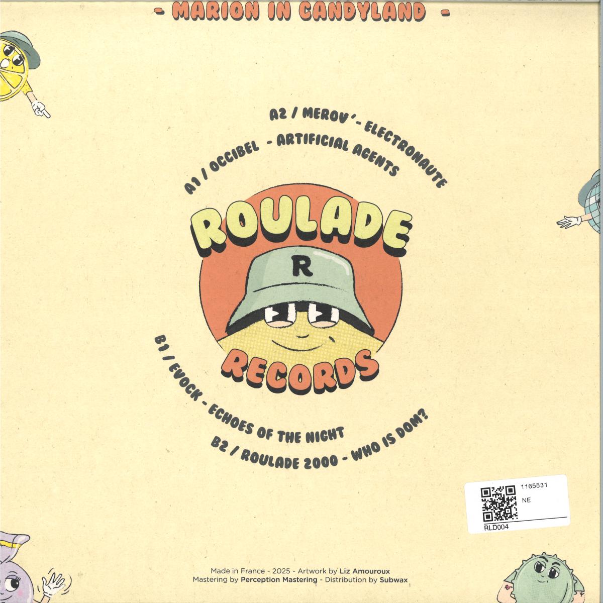 OCCIBEL, MEROV', EVOCK, ROULADE 2000 – MARION IN CANDYLAND