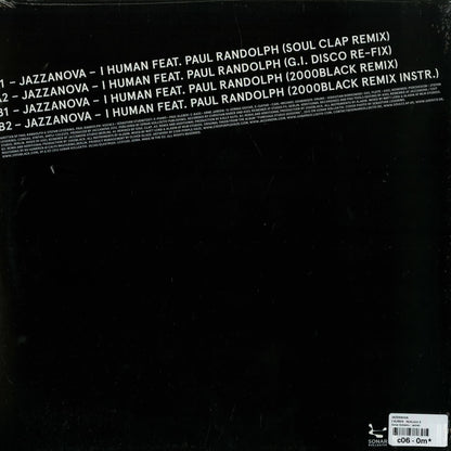 JAZZANOVA, PAUL RANDOLPH, SOUL CLAP, G.I. DISCO, 2000 BLACK – I HUMAN REMIXES 1