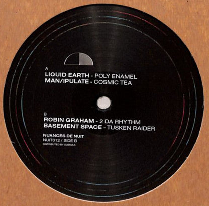 LIQUID EARTH, MAN/IPULATE, ROBIN GRAHAM, BASEMENT SPACE – NUANCES DE NUIT, VOL. 12