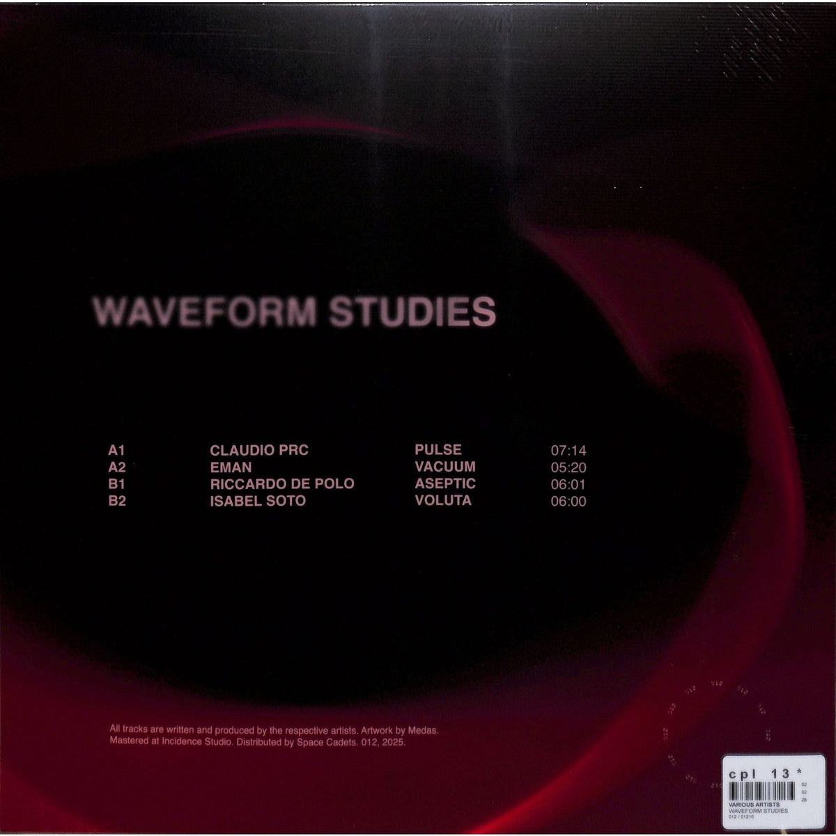 CLAUDIO PRC, EMAN, RICCARDO DE POLO, ISABEL SOTO – WAVEFORM STUDIES