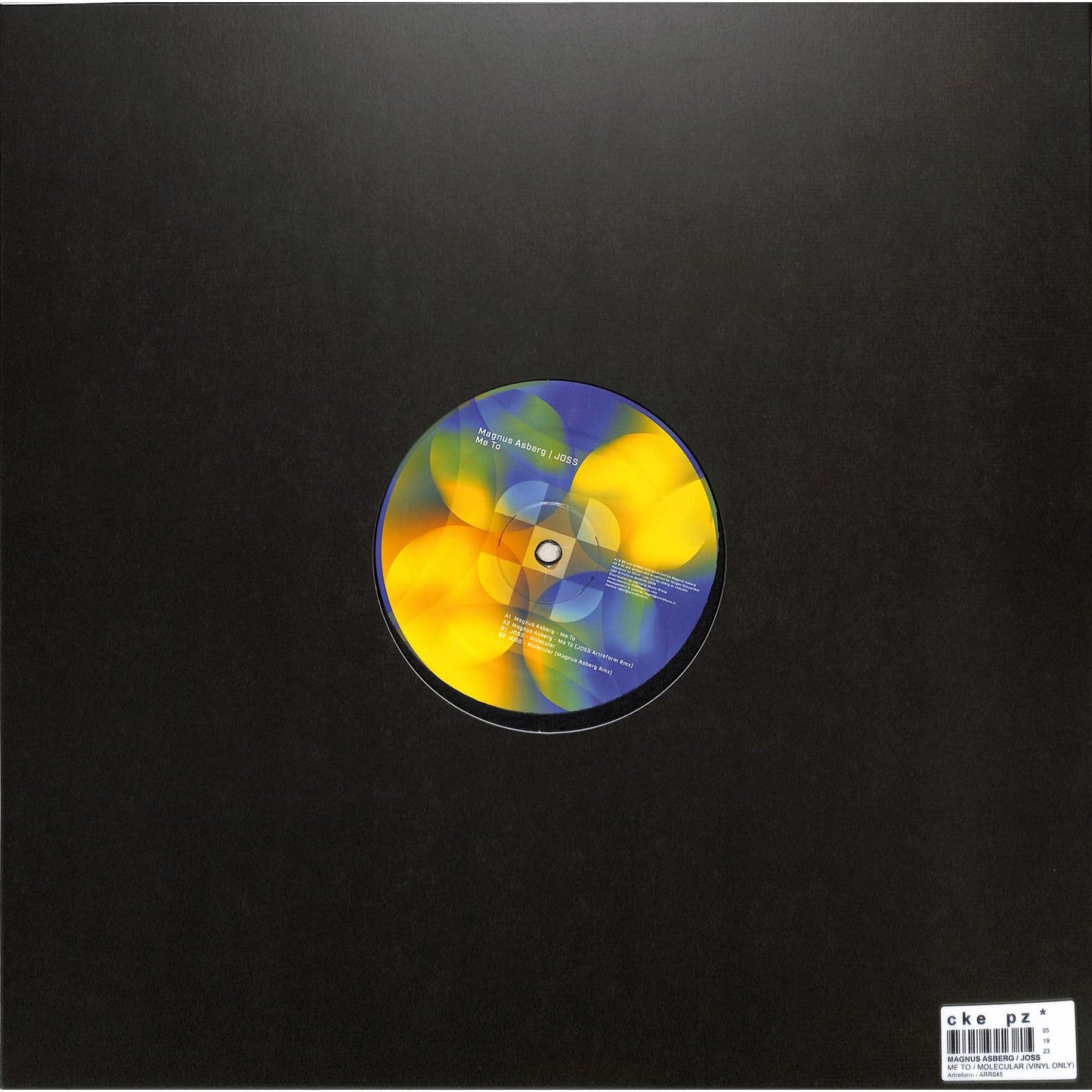 MAGNUS ASBERG / JOSS – ME TO - Chippy Chasers Record Store