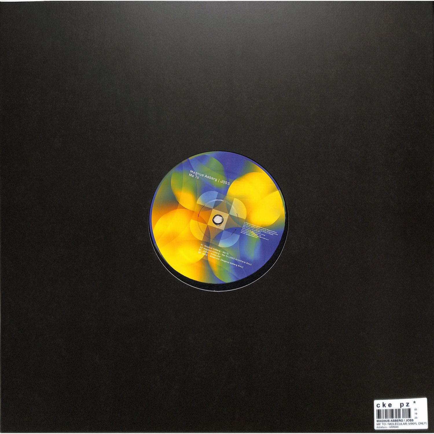 MAGNUS ASBERG / JOSS – ME TO - Chippy Chasers Record Store