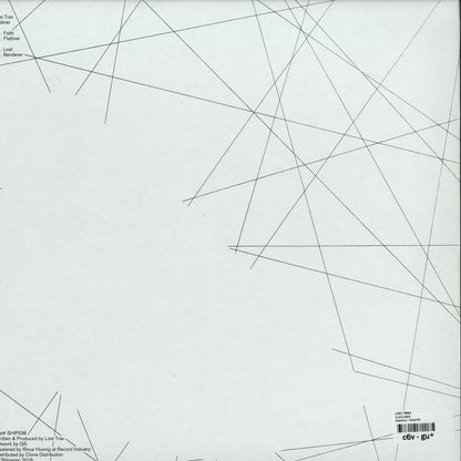 Second Hand LOST TRAX – FLATLINER vinyl record showing the back cover with artwork and track details.