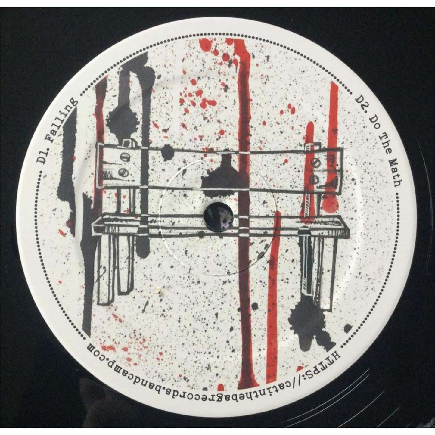 Triple Vision vinyl record "Tommy the Cat – Circles in Time Sampler 2/2" with colorful album cover artwork.
