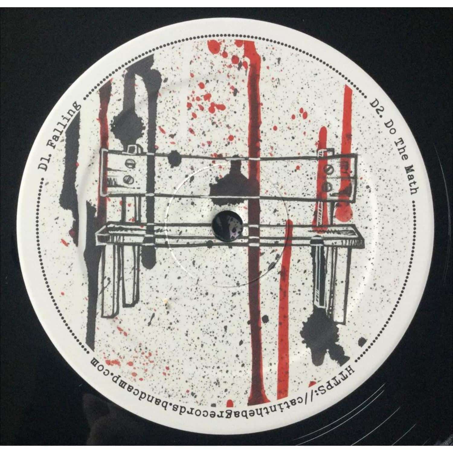 Triple Vision vinyl record "Tommy the Cat – Circles in Time Sampler 2/2" with colorful album cover artwork.