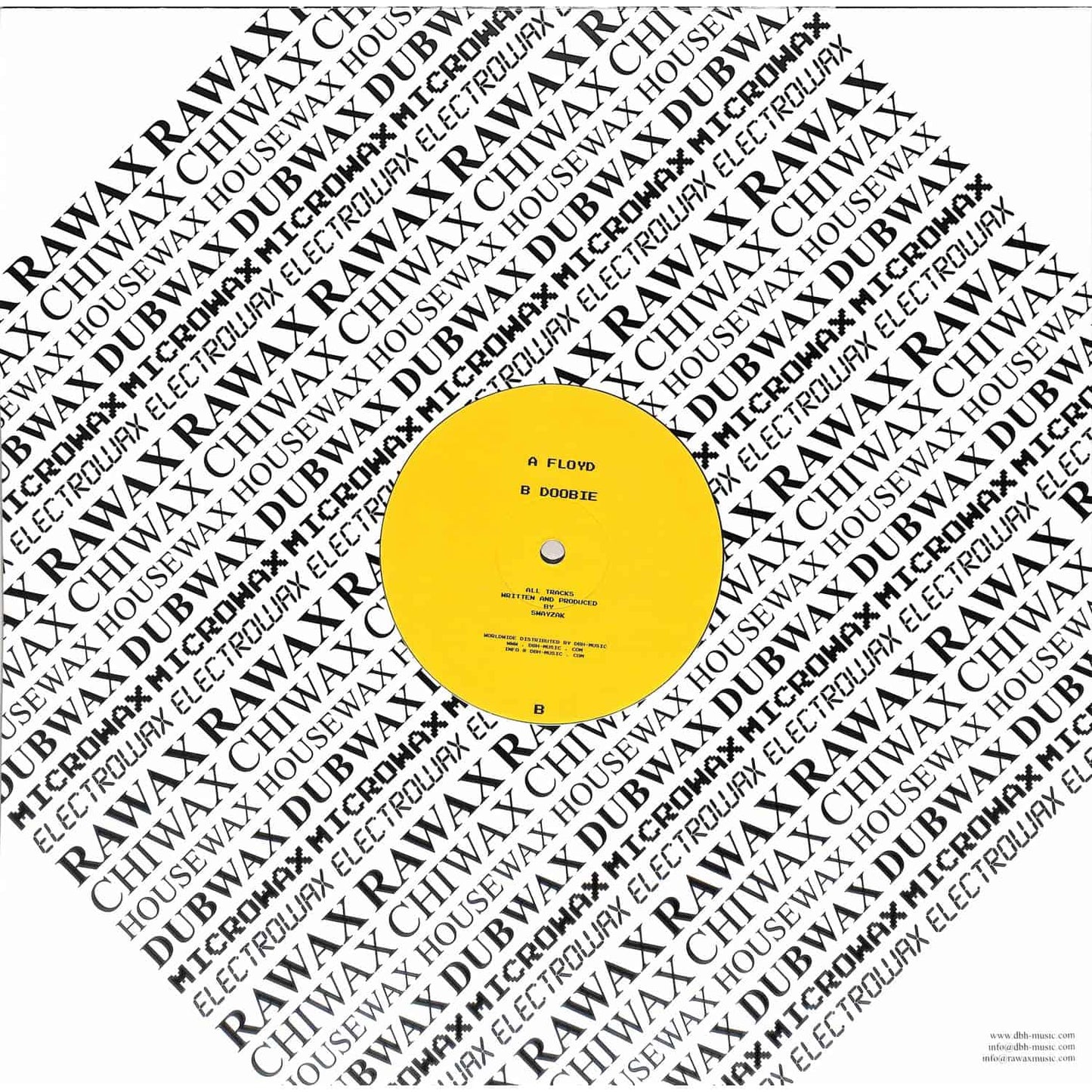 Rubadub SWAYZAK Floyd / Doobie vinyl record with colorful album cover artwork displayed in the image.