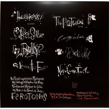 Second Hand SAN PROPER Ferotones vinyl record with colorful abstract cover art, front view of the album.