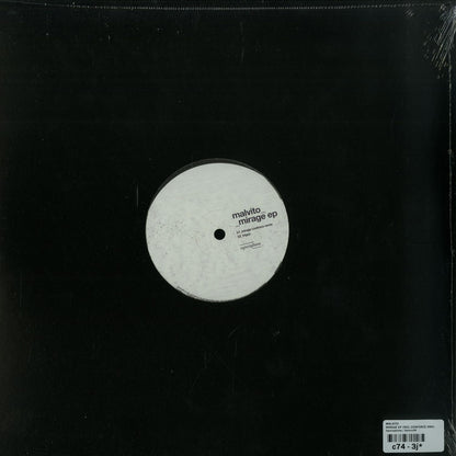Second Hand MALVITO Mirage EP vinyl record with colorful abstract artwork on the back cover.