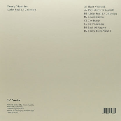 TOMMY VICARI JNR – ADRIAN SNELL LP COLLECTION