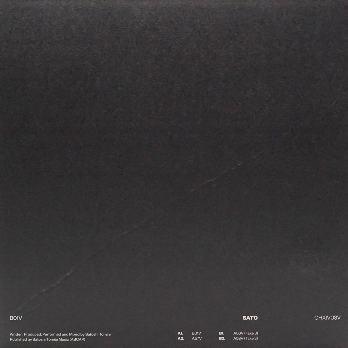 SATO AKA SATOSHI TOMIIE – B01V