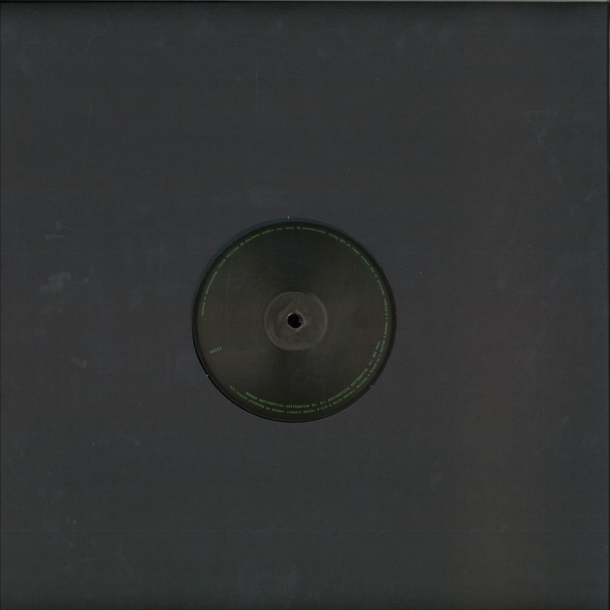 MANDAR – ANTITHETICAL AFFIRMATION EP