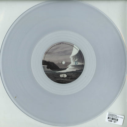Back cover of Second Hand vinyl record THE 65D MAVERICKS SURGEON – ESTRANGEMENT OF THE PAST with artwork and track listing.