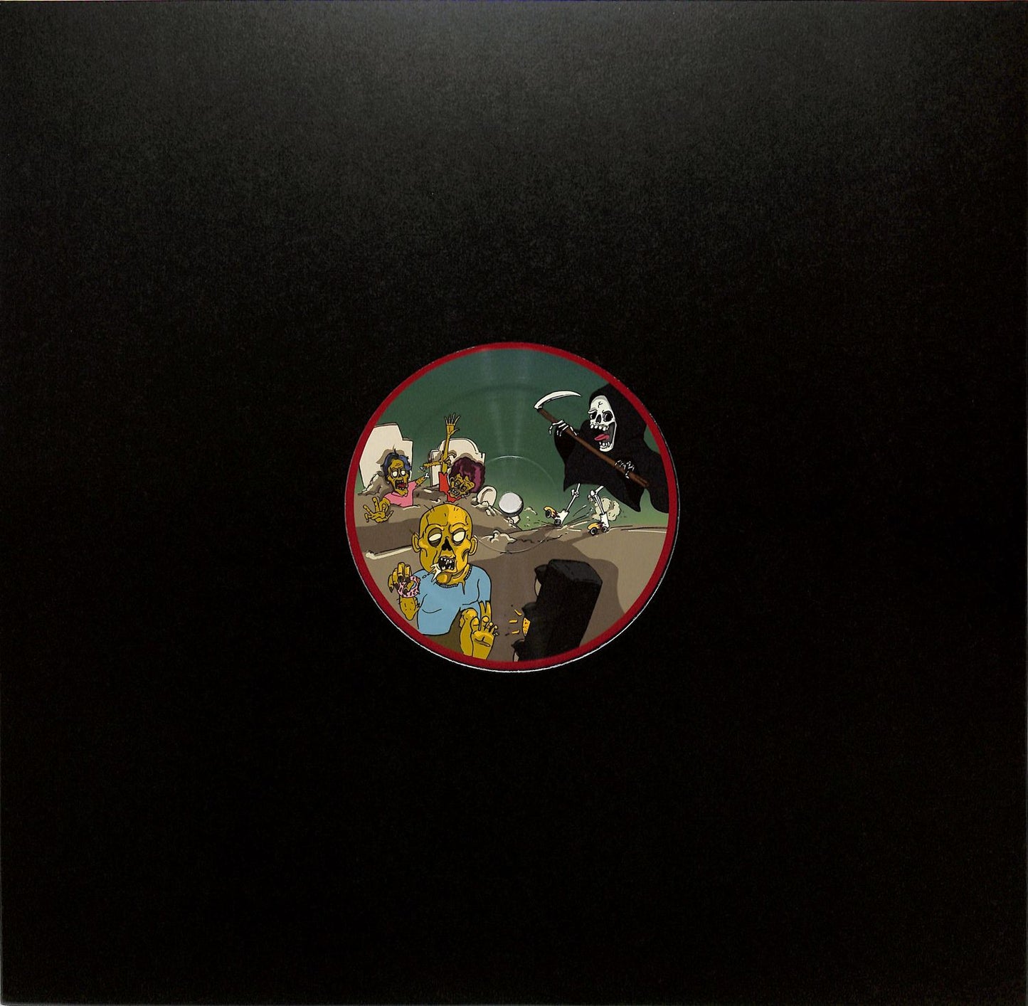 Back cover of MAMOSATO Vol. 2 vinyl record by Cristian Sarde, Emanuele Montalto, Paolo Macrì, featuring artwork and track listings.
