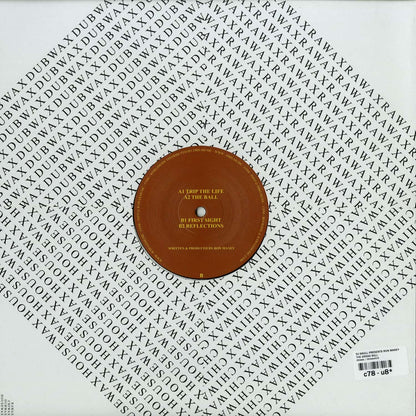 Back of Second Hand DJ Skull Presents Ron Maney vinyl record titled The Grand Ball, featuring the album cover art.