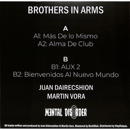 JUAN DAIRECSHION, MARTIN VORA – BROTHERS IN ARMS