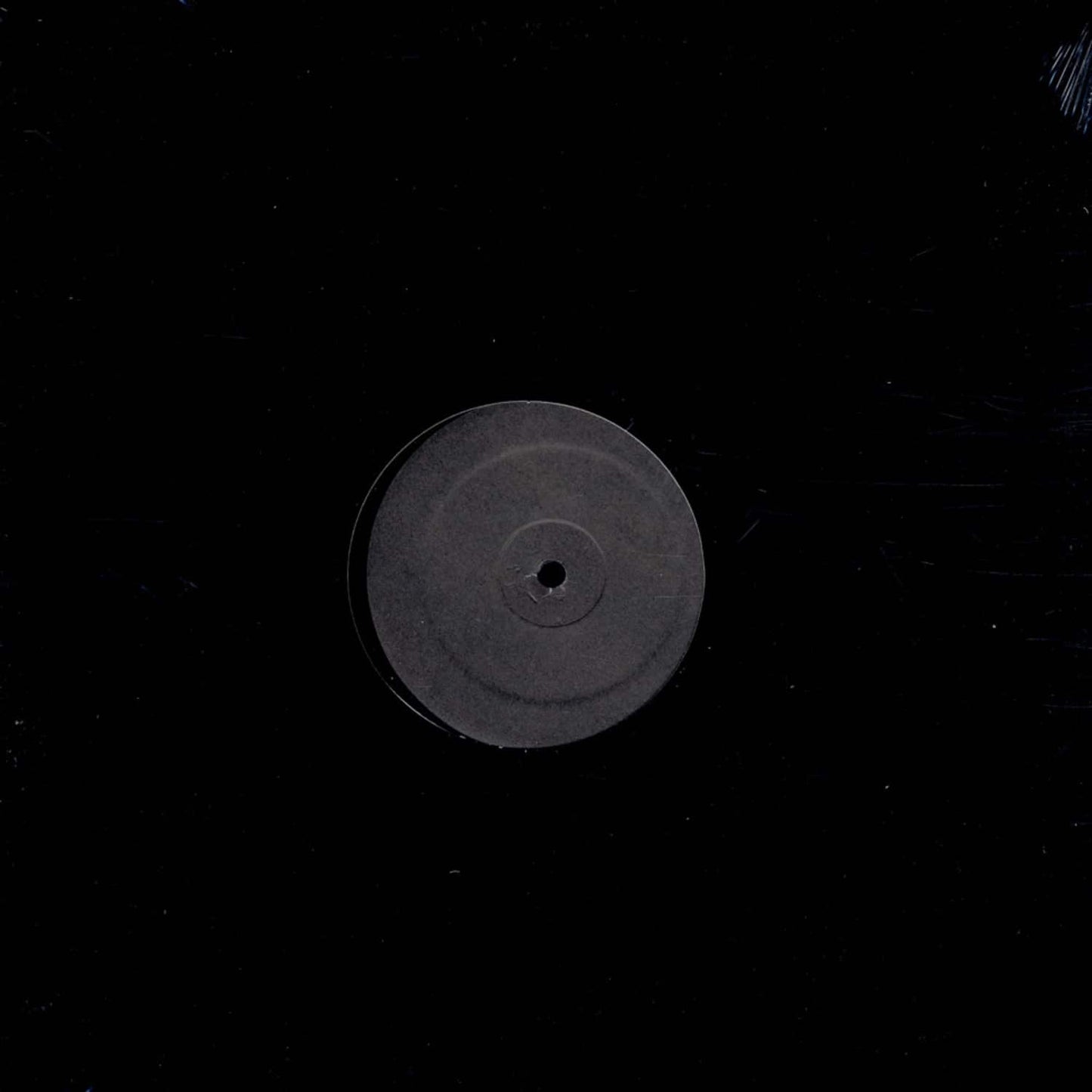 Back cover of Jeff Mills Growth vinyl record, second hand edition, showing artwork and track listing on the album sleeve.