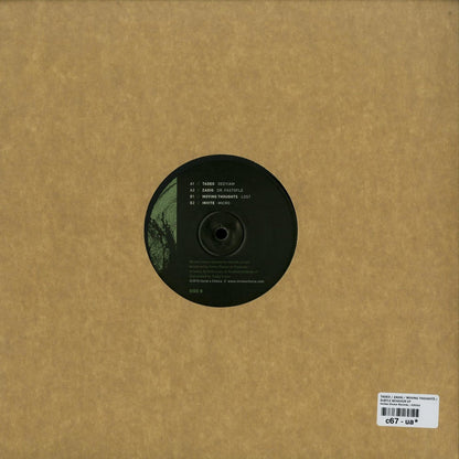 Second Hand vinyl record of Zadig's Moving Thoughts Invite from the Subtle Behavior EP, showing the back cover artwork.