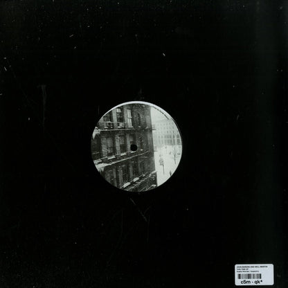 Second Hand vinyl record of John Barera & Will Martin’s "This Time" EP, showing the back cover with tracklist and artwork.