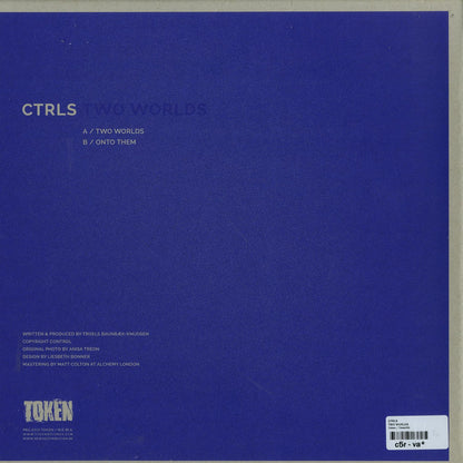 Second Hand CTRLS Two Worlds vinyl record with colorful abstract artwork on the back cover.
