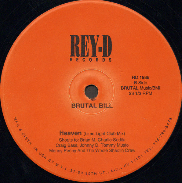 BRUTAL BILL – ARE YOU READY / HEAVEN