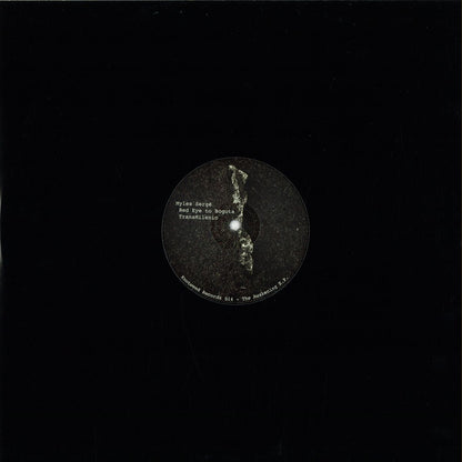 Back cover of Vinyl Future's MYLES SERGÉ – THE AWAKENING E.P. vinyl record, showing the album artwork and track listing.