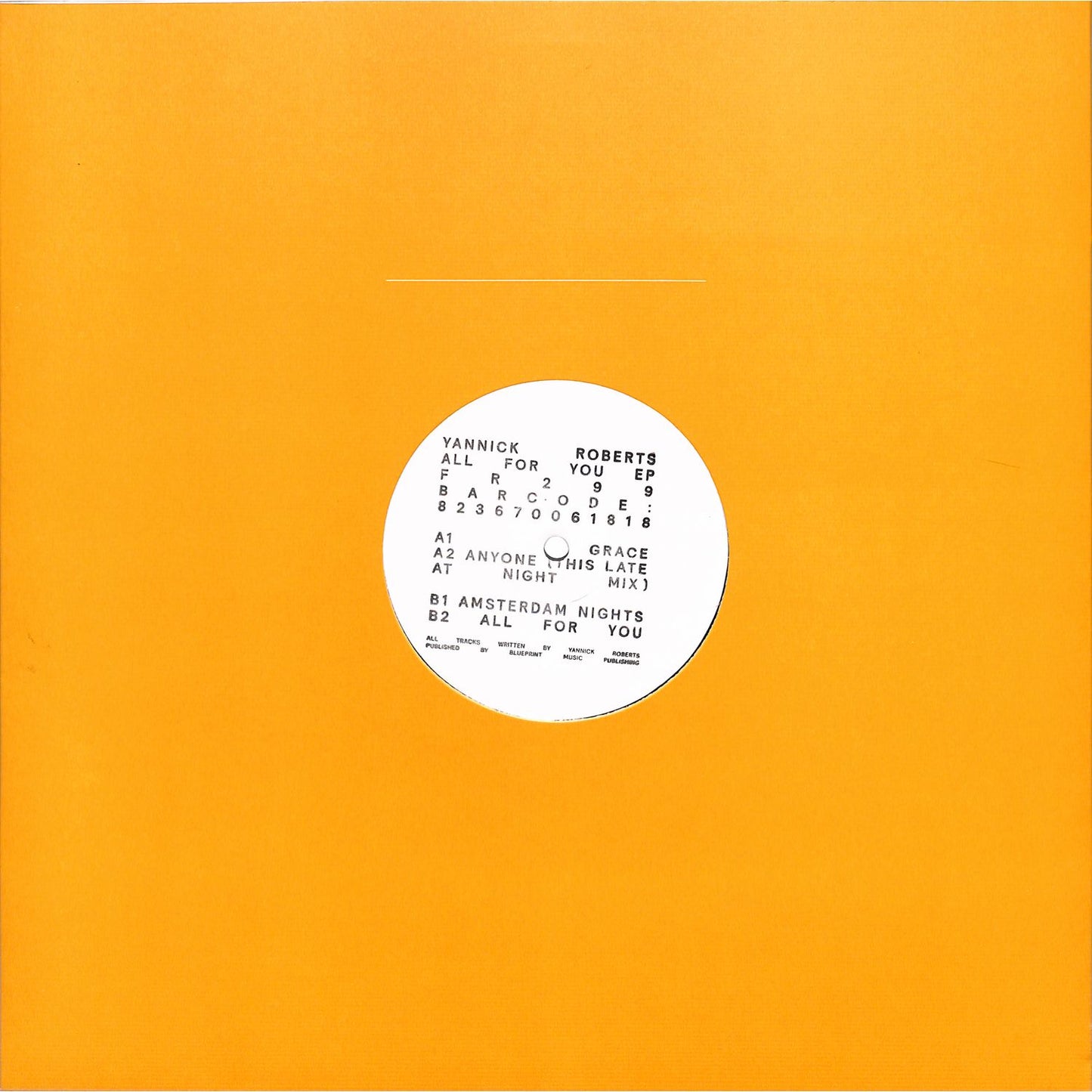 YANNICK ROBERTS – ALL FOR YOU EP