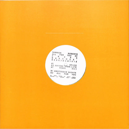 YANNICK ROBERTS – ALL FOR YOU EP