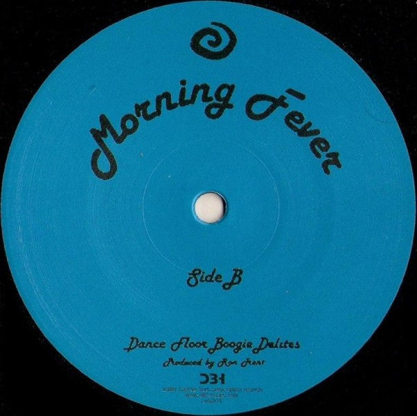 DBH vinyl record of Ron Trent's Dance Floor Boogie Delites, showing the back cover artwork and record sleeve design.