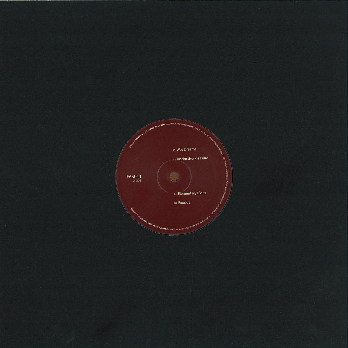 BRIAN HARDEN – FAS011