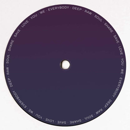 Decks Thomas Wood Simple Feelings Overtt Remixes vinyl record with colorful album cover artwork.