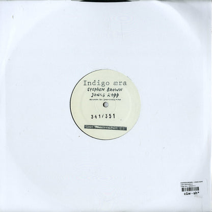 Second Hand vinyl record of Stephen Brown and Jonas Kopp's Lost Archives Part III, showing the back cover artwork.