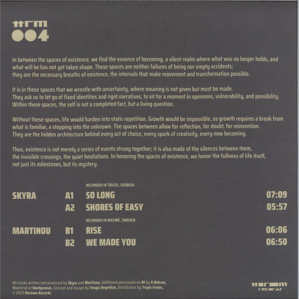 MARTINOU / SKYRA – HRM004