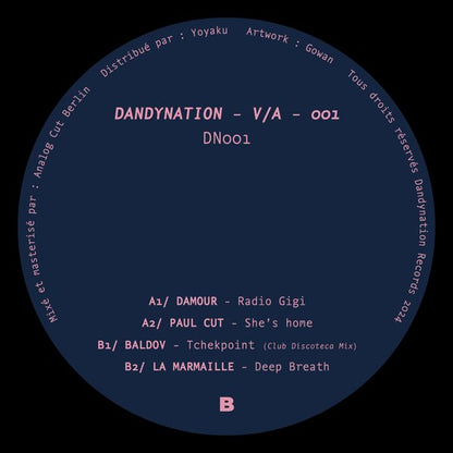 DAMOUR, PAUL CUT, BALDOV, LA MARMAILLE – DANDYNATION VARIOUS ARTISTS 001