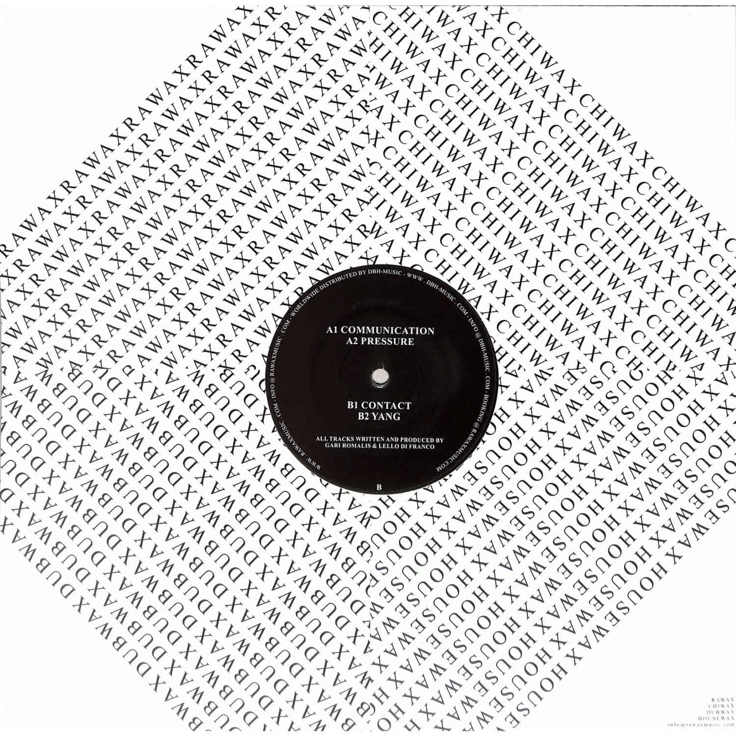 GARI ROMALIS & LELLO DI FRANCO – PRESSURE EP - Chippy Chasers Record Store