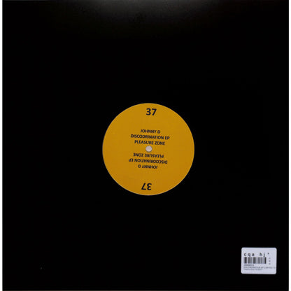 DBH Johnny D Discordination EP vinyl record with colorful album cover artwork and black vinyl disc.