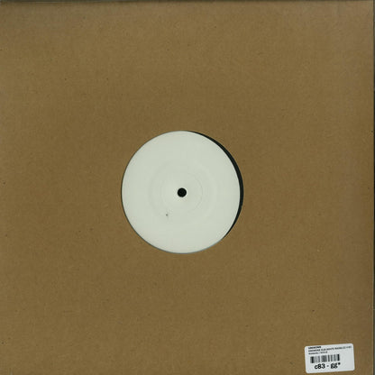 Decks UNKNOWN ARTIST Knowone 018 vinyl record with black and white abstract cover art, front view showing the album design.