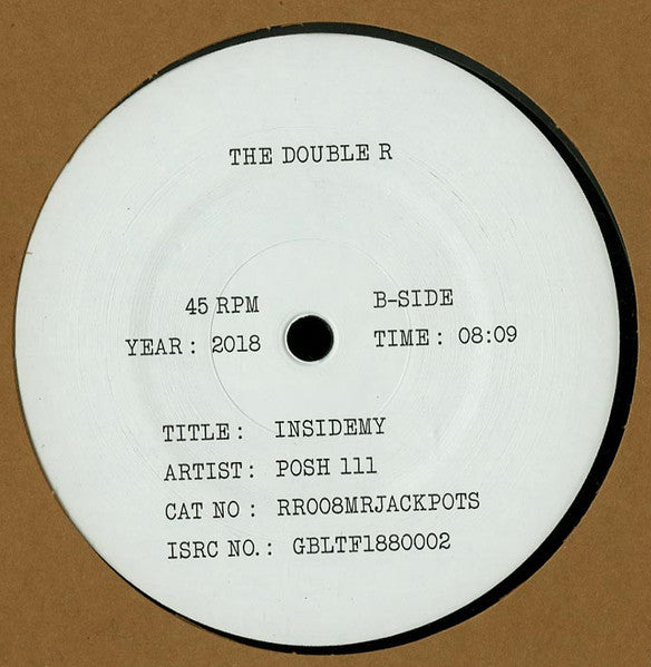 ORSINI, POSH111 – MR JACKPOTS - Chippy Chasers Record Store