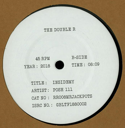 ORSINI, POSH111 – MR JACKPOTS - Chippy Chasers Record Store