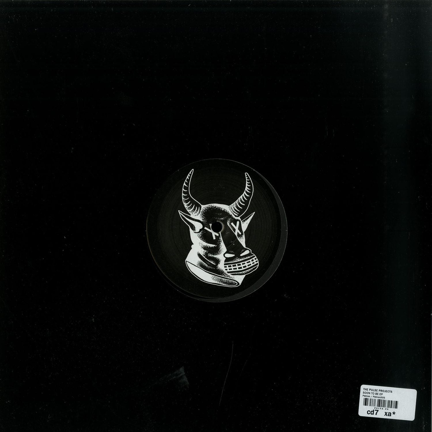Second Hand vinyl record titled "Soon to Be" by The Pulse Projects, showing the back cover with track details and artwork.