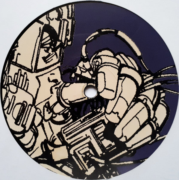 Second Hand Vinyl Record Soap – Extra Sensor, close-up of the back cover featuring the record's artwork and details.