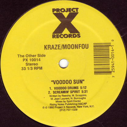 KRAZE / MOONFOU – VOODOO SUN