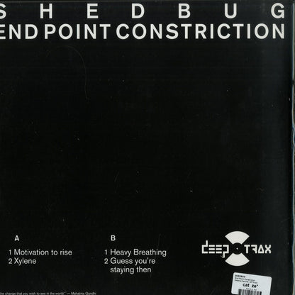 Shedbug – End Point Constriction