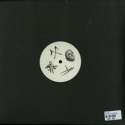 Second hand WILL FLISK / GREY PEOPLE – RED PLANET vinyl record with artwork on the back cover.