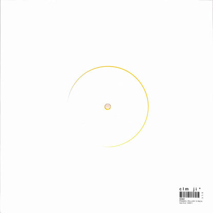 Back of the HOAVI – PHASES vinyl record by Triple Vision, showing the record's label and design details.